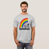 私の虹のもう半分(左) Tシャツ (正面フル)