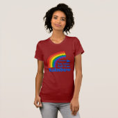 私の虹の残りの半分(残っている) Tシャツ (正面フル)