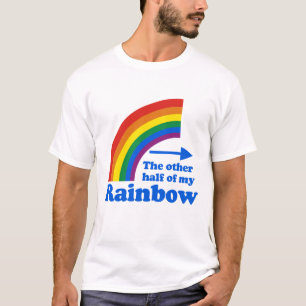 私の虹の残りの半分(残っている) Tシャツ