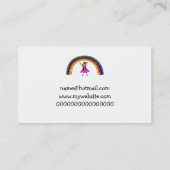 私の虹 名刺 (裏面)