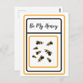 私の蜂蜜になる ポストカード (正面/裏面)