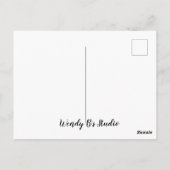 私の蜂蜜になる ポストカード (裏面)