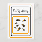 私の蜂蜜になる ポストカード (正面)
