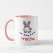 私の蜂蜜のバニー マグカップ (左)