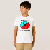 私の蠍は私の宿題を食べました Tシャツ (正面フル)