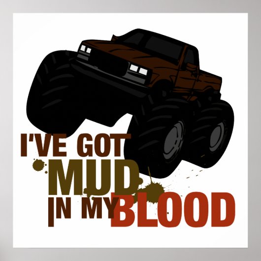 私の血の泥 ポスター (正面)