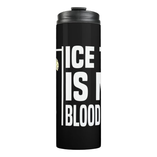 私の血液型はアイスティーアイスティーナースアイスティー タンブラー (正面)