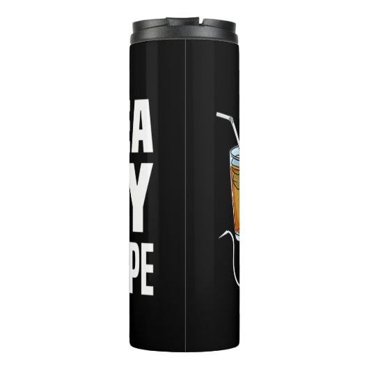 私の血液型はアイスティーアイスティーナースアイスティー タンブラー (裏面)