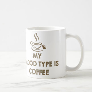 私の血液型はコーヒーです コーヒーマグカップ