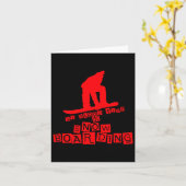 私の血液型はスノーボードスノーボードスノーボードスノーボード カード (黄色い花)