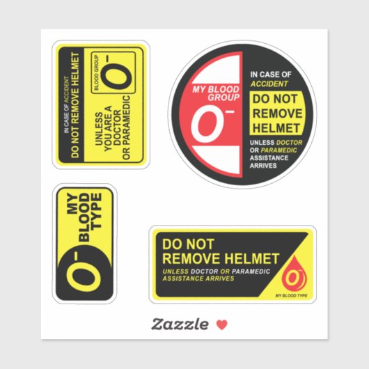 私の血液型Oステッカーパック シール (シート)