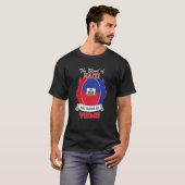 私の血管に流れるハイチ Tシャツ (正面フル)