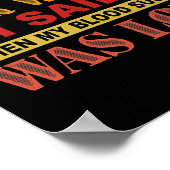 私の血糖が出た時に言ってごめんなさい ポスター (角)