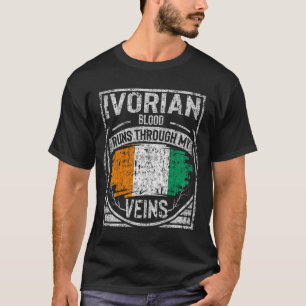 私の血走気を通して Tシャツ