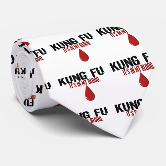 私の血KUNG FU ネクタイ (ロール)