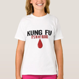 私の血KUNG FU Tシャツ