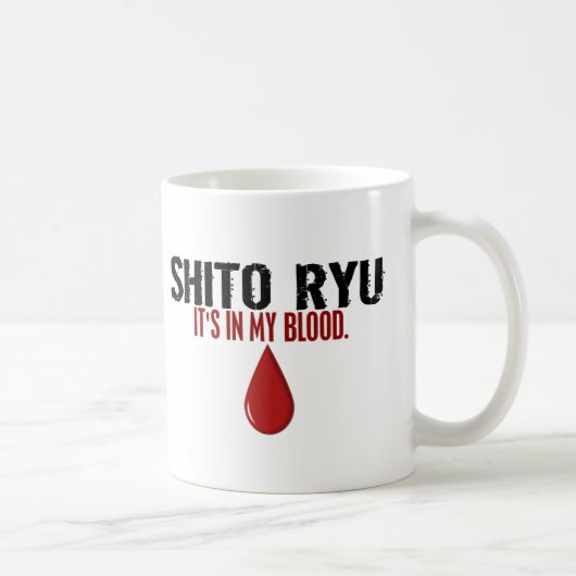 私の血SHITO RYU コーヒーマグカップ (右)