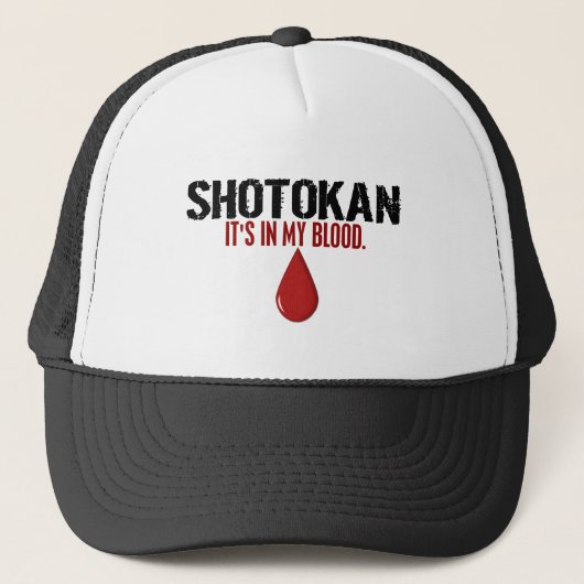私の血SHOTOKAN キャップ (正面)