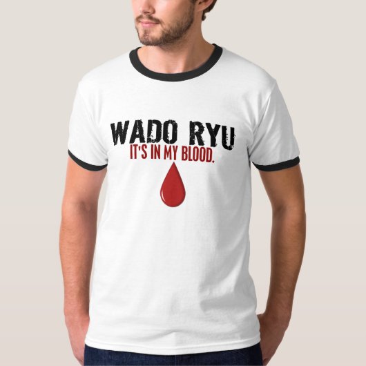 私の血WADO RYU Tシャツ (正面)