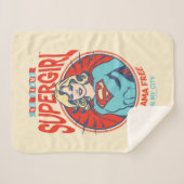 私の街で無料のスーパーガールドラマ シェルパブランケット (正面(横))