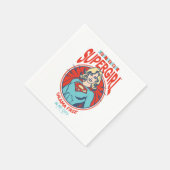 私の街で無料のスーパーガールドラマ スタンダードカクテルナプキン (角)