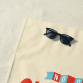 私の街で無料のスーパーガールドラマ ビーチタオル (インサイチュ)