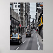 私の街の主要道路 | AIアートポスター ポスター (正面)