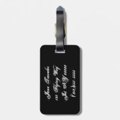 私の衣服はあなたでよく見ません ラゲッジタグ (裏面縦)