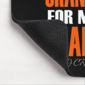 私の衣服オレンジオガマRSD CRPS認識度Fe マウスパッド (コーナー)