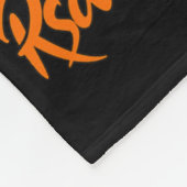 私の衣服オレンジグランパRsd Crps認識度 フリースブランケット (角)