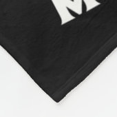 私の衣服ティール（緑がかった色）と紫の母のための母の自殺A フリースブランケット (角)