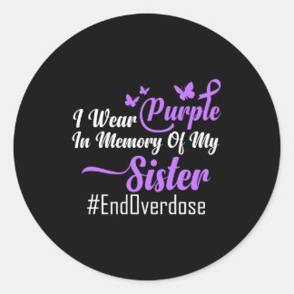 私の衣服パープルのために私の妹 – #endoverdose ラウンドシール