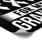 私の衣服パープルのためのおばあちゃん過剰摂取認識度モ ポスター (角)