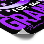 私の衣服パープルは私の舌状膵臓がん戦争 ポスター (角)