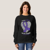 私の衣服パープル夫のChiari Malformation A スウェットシャツ (正面フル)