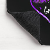 私の衣服パープル私のおじいちゃんてんかん認識度ス マウスパッド (コーナー)