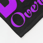 私の衣服パープル私の兄の過剰摂取認識度部 フリースブランケット (角)