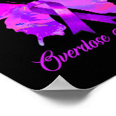 私の衣服パープル私の妹の過剰摂取認識度が ポスター (角)