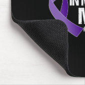 私の衣服パープル私の息子の過剰摂取認識度1 マウスパッド (コーナー)