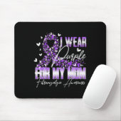 私の衣服パープル私の母のための線維筋痛認識度リ マウスパッド (マウス)