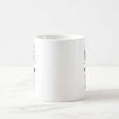 私の衣服パープル私の母ハイマーハイマー認識度1 コーヒーマグカップ (中央)