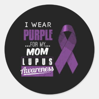 私の衣服パープル私の母ルパス認識度 ラウンドシール