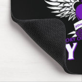 私の衣服パープレイ私の息子の過剰摂取を認識した記憶 マウスパッド (コーナー)