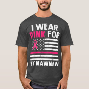 私の衣服ピンクのリボン胸像のためのピンク Tシャツ