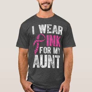 私の衣服ピンク叔母の乳がん認識度Su Tシャツ