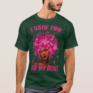 私の衣服ピンク叔母の乳がん認識度Su Tシャツ