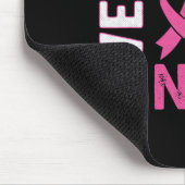 私の衣服ピンク私の乳癌認識度T マウスパッド (コーナー)