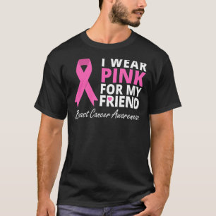 私の衣服ピンク私の友人リボン家族の愛Warr Tシャツ