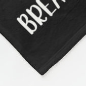 私の衣服ピンク私の母の乳がん戦争の記憶 フリースブランケット (角)