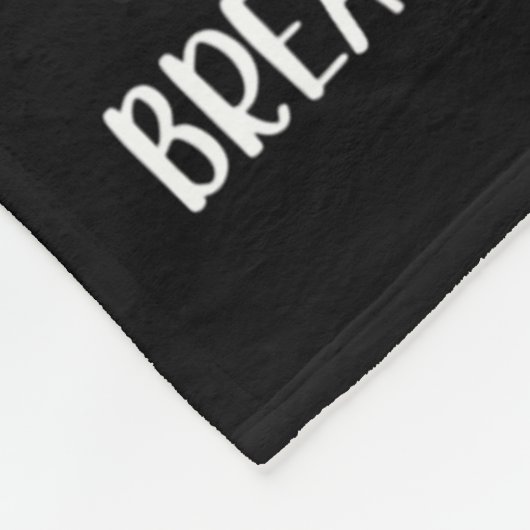 私の衣服ピンク私の母の乳がん戦争の記憶 フリースブランケット (角)